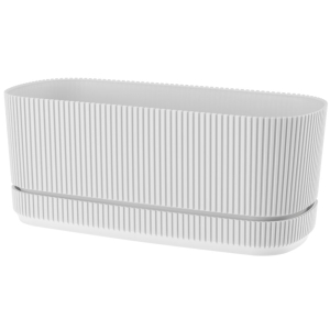 Doniczka owalna PERA 29x13cm biały